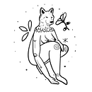 Meu projeto do curso: Design de tatuagem fine line: simbologia e magia. Een project van  Ontwerp, Traditionele illustratie,  Creativiteit, Tekening met potlood,  Tekening y  Tatoeageontwerp van Quiris Neres - 06.01.2023