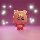 Funko Bear  Ein Projekt aus dem Bereich Design von 3-D-Figuren, 3D, 3-D-Modellierung, 3-D-Animation und Design von Bonnie - 07.01.2023