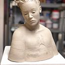 Mein Abschlussprojekt für den Kurs: Einführung in das Töpfern von figurativen Skulpturen. Projekt z dziedziny  Sztuki piękne i Rzeźba użytkownika marina_559668 - 07.01.2023