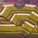 Mi proyecto del curso: Prendas a crochet llenas de color y textura. Design de moda, Tecido, Crochê, e Design têxtil projeto de pmillan_1 - 07.01.2023