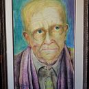 David Hockney project in primary colors watecolour. Un progetto di Pittura ad acquerello di Solveig Eiriksdottir - 07.01.2023