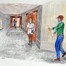 Final project: Basic Principles of Drawing People from Imagination . % leebandy tarafından hazırlanan Geleneksel illüstras, on, Güzel sanatlar, Eskiz çizimi, Kalem Çizimi, Çizim, Sanatsal Çizim, Şekil Çizimi, Ve Gerçekçi Çizim projesi - 01.08.2023