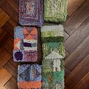 Mi proyecto del curso: Técnicas de punch needle para accesorios personalizados. Un projet de Artisanat, Broderie, Art textile, DIY, Punch needle , et Design textile de 40chulinha - 09.01.2023