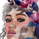 My project for course: Illustrated Portrait in Watercolor. Un progetto di Illustrazione tradizionale, Belle arti, Pittura, Disegno, Pittura ad acquerello, Disegno di ritratti e Disegno artistico di nicola.chalmers - 09.01.2023