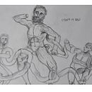 The Laocoon And the Sons. Een project van  Schetsen, Tekening met potlood,  Tekening y Anatomisch tekenen van Dinara Muminova - 06.01.2023