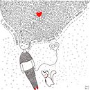 Il mio progetto del corso: Idee illustrate: disegna il tuo universo interiore Ein Projekt aus dem Bereich Traditionelle Illustration, Social Media, Zeichnung, Digitale Illustration, Instagram und Digitale Zeichnung von Maria - 10.01.2023