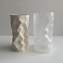 Facet vase in Acrylic resin. Arts, Crafts, Design, 3D Design, Ceramics, Sculpture, Interior Design, Industrial Design, and Fine Arts project by Phil Cuttance - 01.10.2023