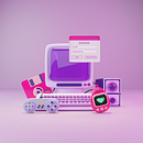 Meu projeto do curso: Introdução ao design 3D e modelagem com Blender . % Gabriela Vieira tarafından hazırlanan Hareketli Grafikler, Karakter Tasarımı, Ürün Tasarımı, Ve 3D Modelleme projesi - 01.10.2023