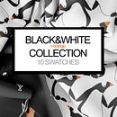 Black & white. Un progetto di Pattern design, Design digitale, Stampa tessile e Textile Design di Alyona Sekine - 28.01.2022
