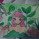 Meu projeto do curso: Animalário botânico: aquarela, tinta e grafite. Traditional illustration, Fine Arts, Painting, Drawing, Watercolor Painting, Botanical Illustration, Ink Illustration, and Naturalistic Illustration project by Luiza Cristina Gomes - 01.07.2023