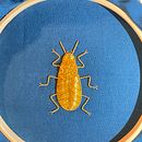 My project for course: Goldwork Embroidery for Beginners: Capture the Natural World . % Megan Neko tarafından hazırlanan Nakış, El, Ve af Sanatları projesi - 01.11.2023