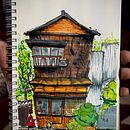 My project for course: Expressive Architectural Sketching with Colored Markers. Un proyecto de Bocetado, Dibujo, Ilustración arquitectónica, Sketchbook e Ilustración con tinta de Kevin D'souza - 12.01.2023