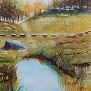 Meu projeto do curso: Paisagens naturais em aquarela. Un progetto di Belle arti, Pittura ad acquerello e Pittura di Adriano Duarte - 11.01.2023