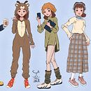 Mi proyecto del curso: Dibujo de personajes llenos de personalidad. Un projet de Conception de personnages, Esquisse , Dessin, Stor, telling, Stor, board, Dessin artistique , et Narration de Katerina - 12.01.2023