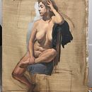 Figure Study 2. Un proyecto de Bellas Artes y Pintura de Aidan Barker-Hill - 12.01.2023