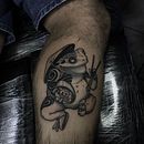 Mi proyecto del curso: Técnicas de tatuaje blackwork @kz_tatt00. Projekt z dziedziny Projektowanie tatuaż użytkownika Miguel Bustamante - 10.12.2022
