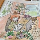 Mon projet du cours : Carnet de croquis pour explorer votre style de dessin. Un proyecto de Ilustración tradicional, Bocetado, Creatividad, Dibujo, Pintura a la acuarela, Sketchbook y Pintura gouache de Marie Verro - 15.01.2023