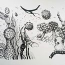 Lithography Ein Projekt aus dem Bereich Bildende Künste, Prägung und Traditionelle Illustration von Karina Mosegård - 16.01.2023