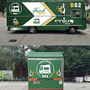 FOOD TRUCK. Traditional illustration, Advertising, Accessor, and Design project by luca mottini - 01.16.2023