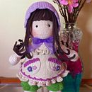 Mi proyecto del curso: Elaboración de muñecas amigurumi románticas. Arts, Crafts, To, Design, Fiber Arts, Crochet, Amigurumi, and Textile Design project by Monika Mizae Okazaki Bermea - 01.16.2023
