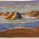 Mi proyecto del curso: Pintura de paisajes atmosféricos con gouache. Ilustração tradicional, Pintura, e Pintura guache projeto de Silvia Adriana Iglesias - 16.01.2023
