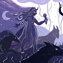 Hécate. Un proyecto de Ilustración tradicional, Ilustración digital, Stor, telling, Stor, board e Ilustración infantil de Mariana Ortega - 15.01.2023