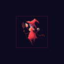 'Paseo Nocturno' _ flkt _. Un proyecto de Diseño de personajes, Videojuegos, Pixel art y Diseño de videojuegos de flkt crnpio - 15.01.2023