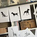 My project for course: Animal Illustration with Charcoal and Ink. Projekt z dziedziny  R, sunek,  R, sunek atramentem, Ilustracja naturalist, czna i  Sztuki piękne użytkownika Wendi Bowron Weller - 14.01.2023