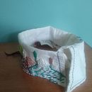 Mi proyecto del curso: Técnicas básicas de bordado: puntadas, composiciones y gamas cromáticas. Un projet de Création d'accessoires, Création de costumes, Broderie, Théorie des couleurs , et Design textile de Elizabeth Lopez - 17.01.2023