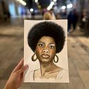 Retrato en acuarela. Un progetto di Illustrazione tradizionale e Pittura ad acquerello di Oriana Carolina León Cedeño - 18.01.2023
