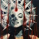 Who Killed Marilyn. Fine Arts, Arts, Crafts, Multimedia, Painting, and Collage project by Jules Sugg - 11.05.2022