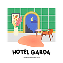 Hotel Garda - Fictional project. Graphic Design, and Traditional illustration project by estherodraw - 12.29.2022