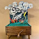 My project for course: Wooden Automata: Bring Sculptures to Life with Movement. Design de personagens, Escultura, Design de brinquedos, To, Art, e Marcenaria projeto de lisascarlin - 19.01.2023