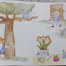 Meu projeto do curso: Criação de personagens a partir de desenhos de observação Ein Projekt aus dem Bereich Traditionelle Illustration, Design von Figuren, Zeichnung und Sketchbook von Isadora de Lima Cardoso - 17.01.2023
