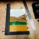 My project for course: Contemporary Stained Glass Design . Design de acessórios, Design de interiores, Decoração de interiores, e DIY projeto de Alan Graham - 19.01.2023