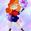 Meu projeto do curso: Introdução à criação de personagens estilo cartoon. Een project van Traditionele illustratie, Ontwerp van personages y  Tekening van Jessica da Costa - 20.01.2023