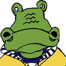 The Crocodile in the Yellow Raincoat. Un proyecto de Ilustración tradicional de Leslie Rennolds - 19.01.2023
