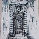 My project for course: Architectural Sketching with Watercolor and Ink. Een project van  Schetsen, Aquarelschilderen, Sketchbook,  Illustratie met inkt,  Architecturale illustratie y  Tekening van Dwight Fincher - 20.01.2023