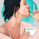  EA | Illustriertes Porträt Nr.1 Ein Projekt aus dem Bereich Traditionelle Illustration, Vektorillustration, Digitale Illustration und Porträtzeichnung von elli_312 - 20.01.2023