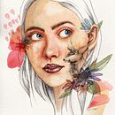 Mein Abschlussprojekt für den Kurs: Illustriertes Porträt mit Aquarell. Un progetto di Illustrazione tradizionale, Belle arti, Pittura, Disegno, Pittura ad acquerello, Disegno di ritratti e Disegno artistico di isabella_ruprechter - 20.01.2023