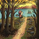 My project for course: Moody Digital Illustration with Procreate. Un projet de Illustration traditionnelle, Illustration numérique, Dessin numérique, Carnet de croquis , et Narration de Jojo Falk - 21.01.2023