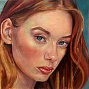 Mi proyecto del curso: Retrato con pintura al óleo: explora la luz y las sombras. Projekt z dziedziny  Sztuki piękne,  Malarstwo i Malarstwo olejowe użytkownika ilevc22 - 12.01.2023
