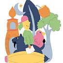 Mi proyecto del curso: Ilustración digital: color e imaginación. Un proyecto de Ilustración tradicional, Dibujo e Ilustración digital de Verónica Villalba - 23.01.2023