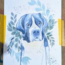 My project for course: Expressive Animal Portraits in Watercolor. Traditional illustration, Watercolor Painting, Realistic Drawing, and Naturalistic Illustration project by laurennnnnnn - 01.21.2023