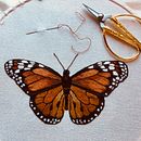 Mi proyecto del curso: Técnicas de bordado realista. Traditional illustration, Embroider, and Textile Design project by tmmarle2003 - 01.23.2023