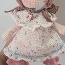 Mi proyecto del curso: Elaboración de muñecas amigurumi románticas. Projekt z dziedziny Craft, Projektowanie zabawek,  Tkactwo, Sz, dełkowanie, Amigurumi, Wzornictwo tekst i liów użytkownika Dhayana De La Rosa - 21.01.2023