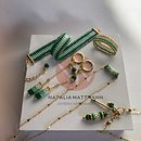 Mi proyecto del curso: Diseño de accesorios con cuentas: teje patrones elegantes Ein Projekt aus dem Bereich Erweiterungsentwicklung, H, werk, Schmuckdesign und Weben von natalia_mattmann - 23.01.2023