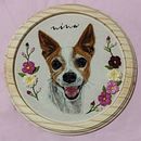 Meu projeto do curso: Needle felting: crie retratos com lã. Un progetto di Artigianato, Fiber Art, Illustrazione naturalistica, Needle felting e Textile Design di gisleneoliveira - 23.01.2023