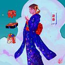 Oshogatsu. Un proyecto de Ilustración tradicional de Tamara Strub - 01.01.2021
