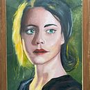 Mein Abschlussprojekt für den Kurs: Künstlerische Porträtmalerei mit Ölfarben auf Papier. Un proyecto de Bellas Artes, Pintura y Pintura al óleo de Beat Steinmann - 23.01.2023